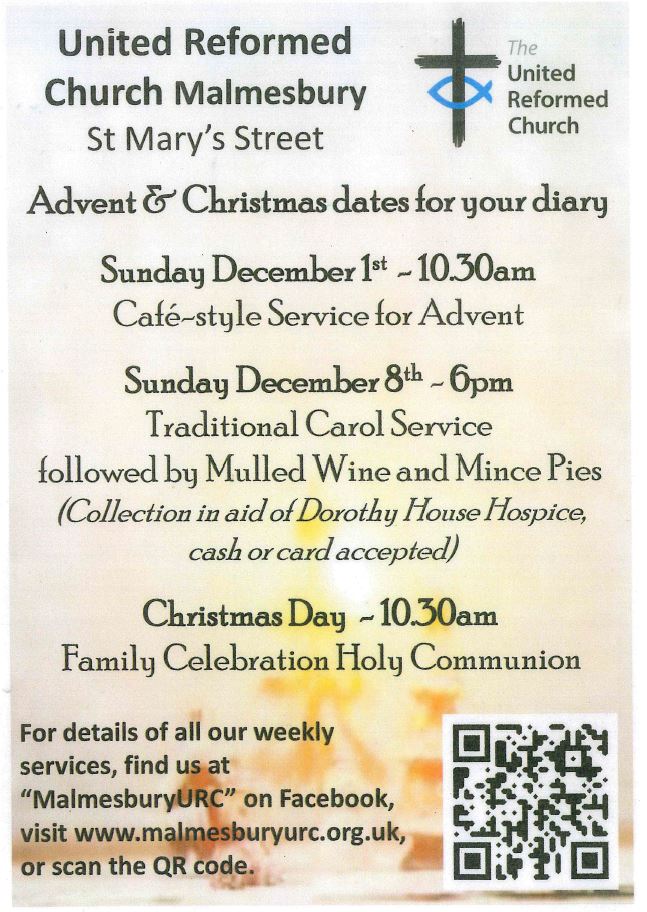 United Reformed Church Malmesbury - Advent and Christmas